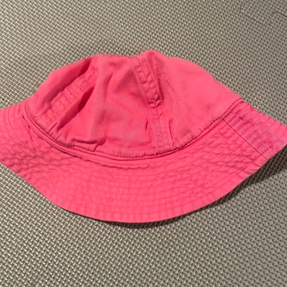Hanna Andersson pink bucket hat
